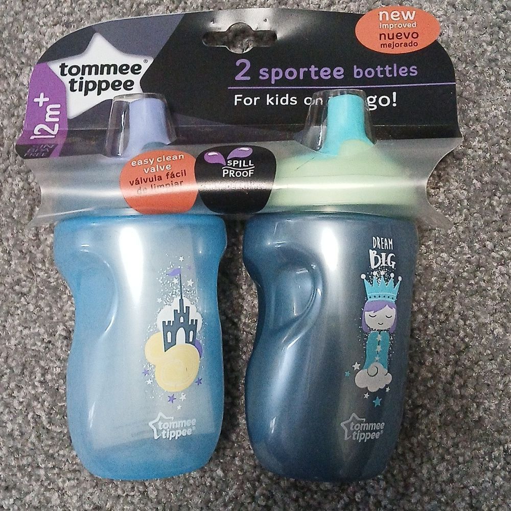 Tommee Tippee  Sportee bottles  NEW 2 pack 10floz each